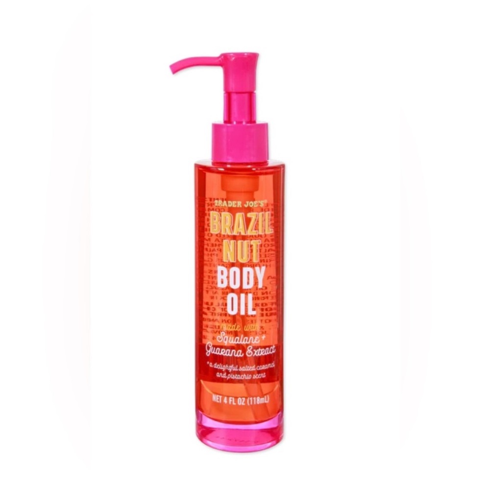 NEW Trader Joe’s Brazil Nut Seed Body Oil Limited Edition Full Size